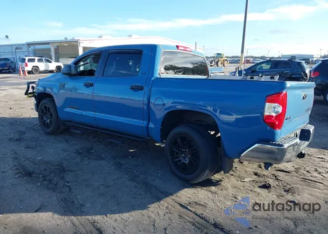 2019 Toyota Tundra Crewmax Sr5 из США, поврежденный, VIN 5TFDW5F14KX790149
